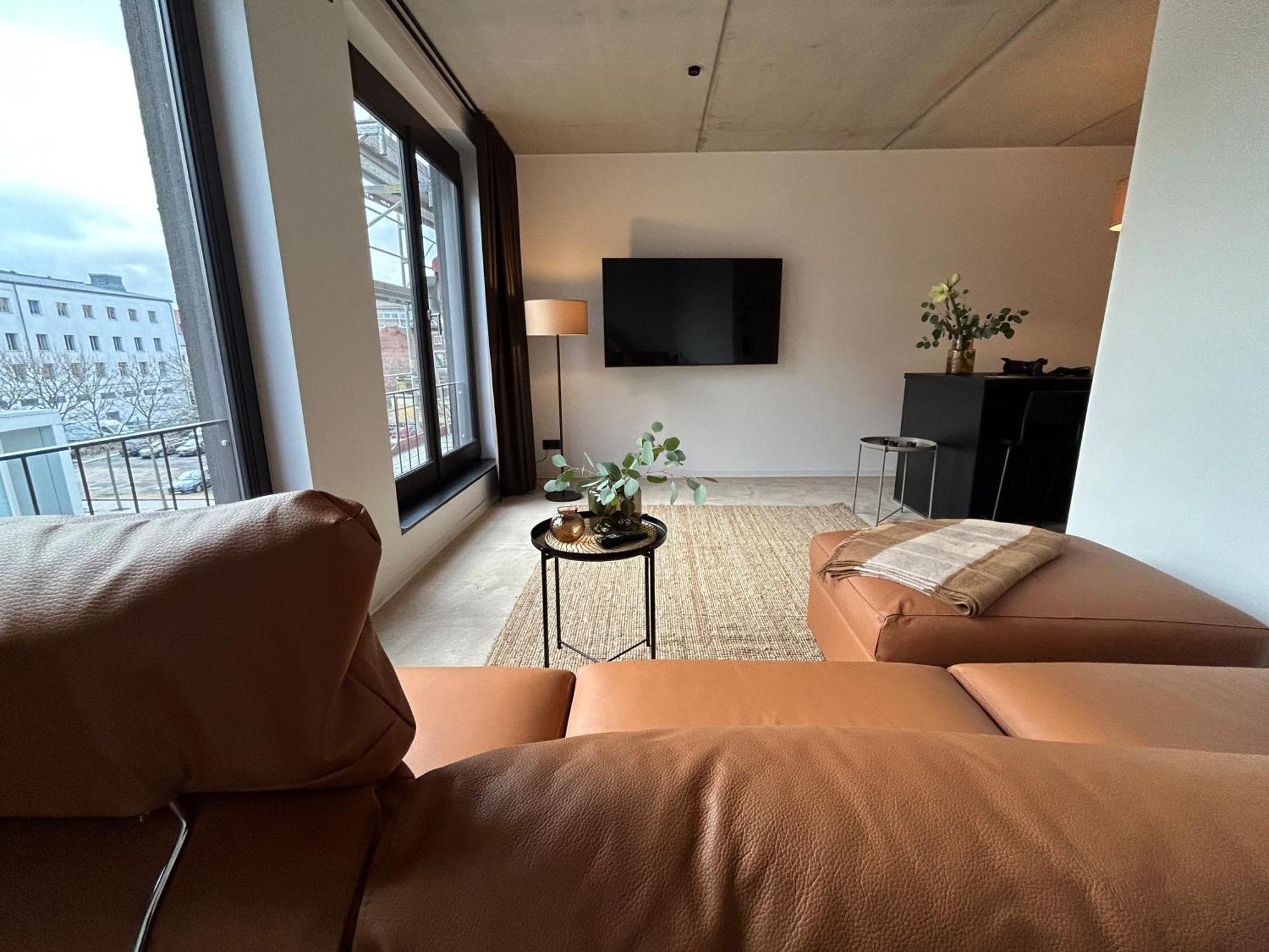 Eiwelhome - Stilvoll, Urban-Ruhig Schlafen, Bahnhofsnah, Balkon Erfurt Esterno foto